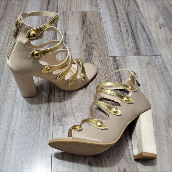 Olivia Miller Northfolk Women's High Heel Sandals Sz 7 - Picture 9 of 16